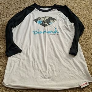 Diamond Supply Co Raglan Sleeve